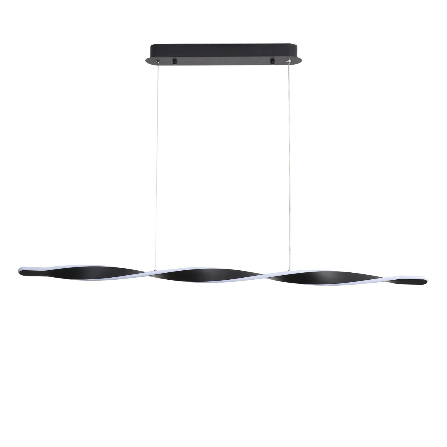 AEON Linear TriColour LED Pendant Black